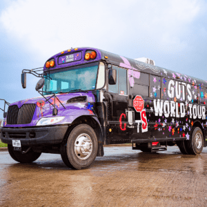 GUTS World Tour Bus Experience