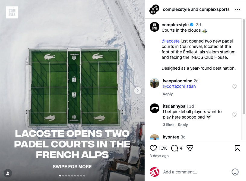 lacoste padel